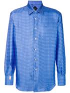 Billionaire Gold Blythe Shirt - Blue
