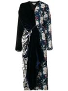 Act N&deg;1 Panelle Floral-print Dress - Blue