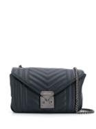 Marc Ellis Quilted Logo Bag - Blue