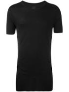 Thom Krom Slim-fit T-shirt, Men's, Size: Medium, Black, Silk/viscose