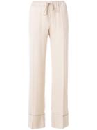 Ermanno Scervino Elasticated Waist Trousers - Neutrals