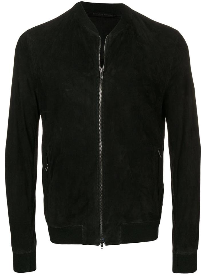 Salvatore Santoro Reversible Zip-up Jacket - Black