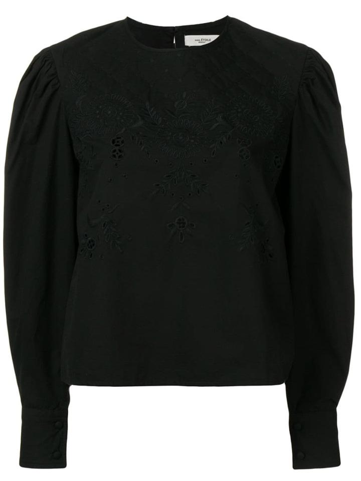 Isabel Marant Étoile Wona Embroidered Blouse - Black