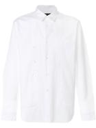 Comme Des Garçons Homme Plus Chest Pocket Shirt - White