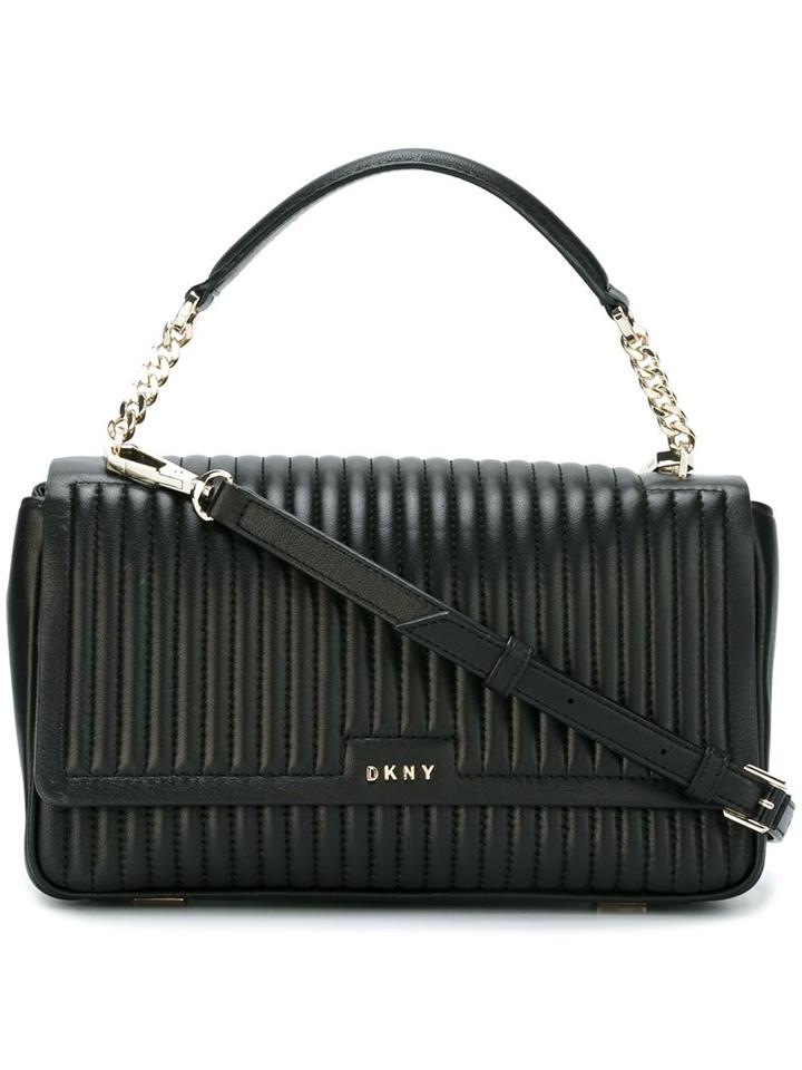 Dkny Ribbed Crossbody Bag, Women's, Lamb Skin