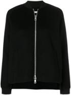 P.a.r.o.s.h. Zipped Fitted Jacket - Black
