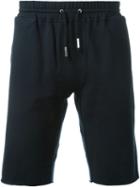 Eleventy Jersey Sweat Shorts, Men's, Size: Xl, Blue, Cotton/spandex/elastane
