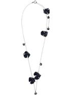 Marni Flora Long Necklace - Blue