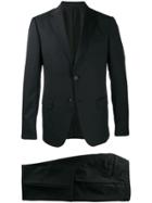 Z Zegna Plain Formal Suit - Black