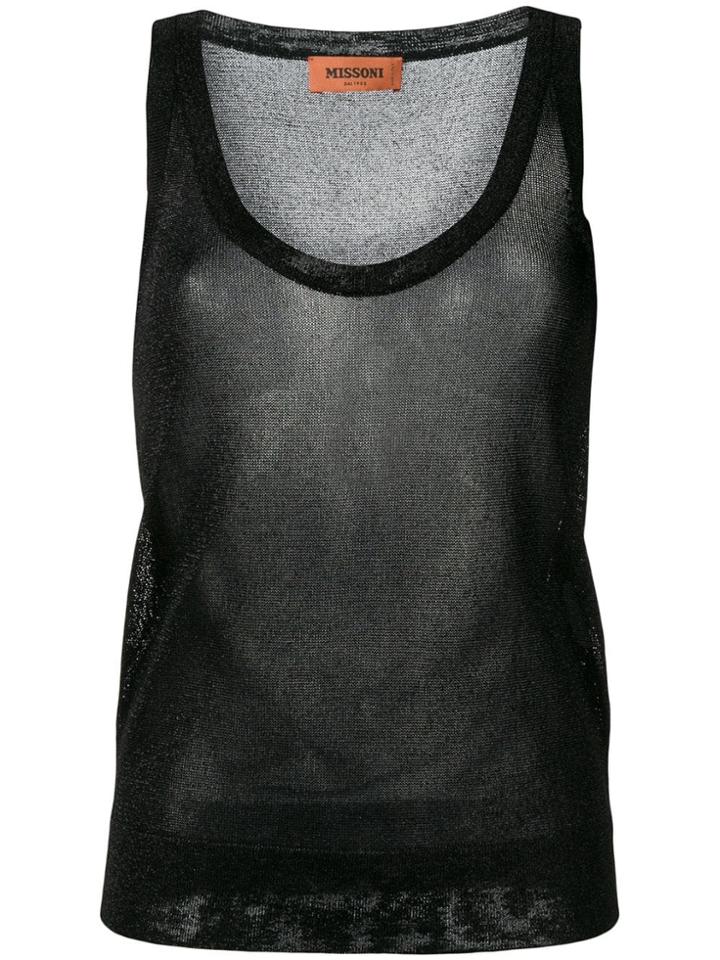 Missoni Basic Tank Top - Black