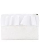No Ka' Oi Large Nalu Clutch - White