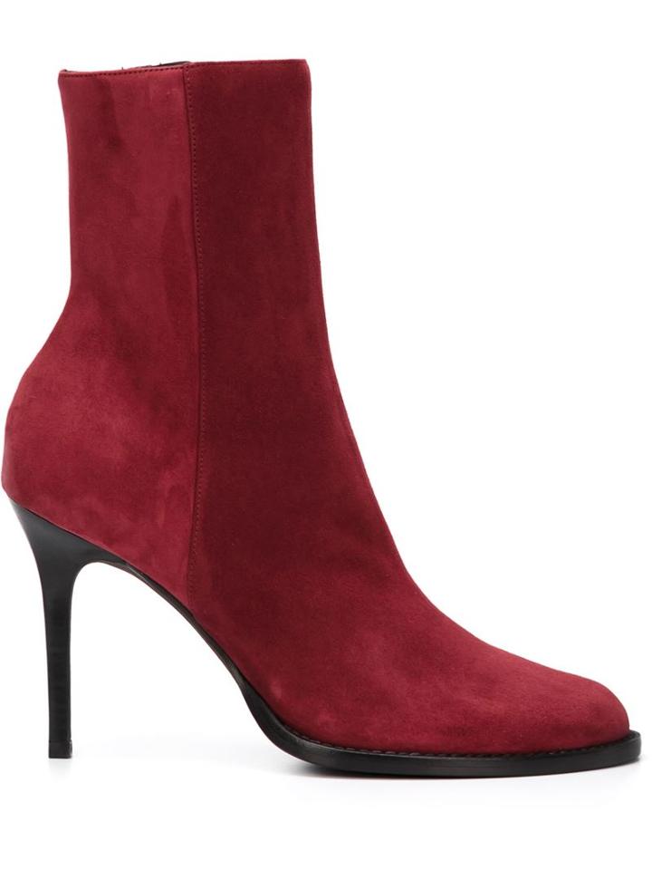 Ann Demeulemeester Round Toe Boots