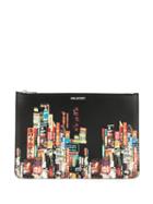 Neil Barrett Shinjuku Clutch Bag - Black