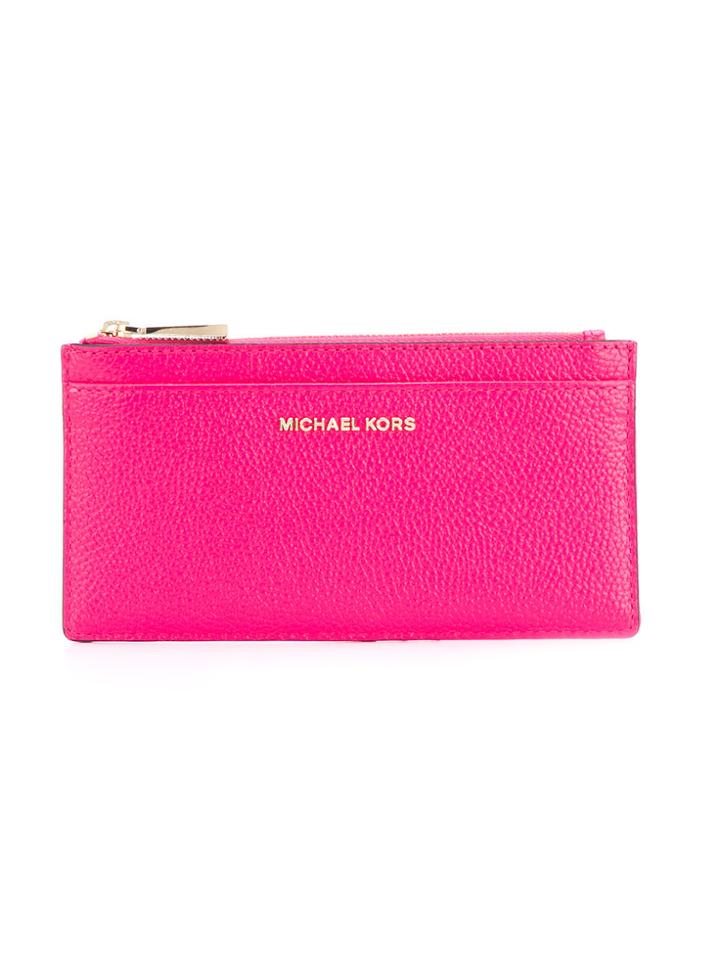 Michael Michael Kors Zipped Coin Purse - Pink & Purple