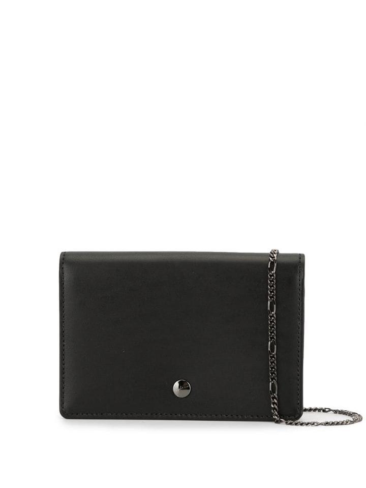 Discord Yohji Yamamoto Crossbody Coin Case - Black