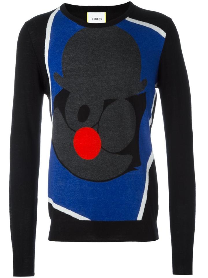 Iceberg Felix The Cat Print Pullover