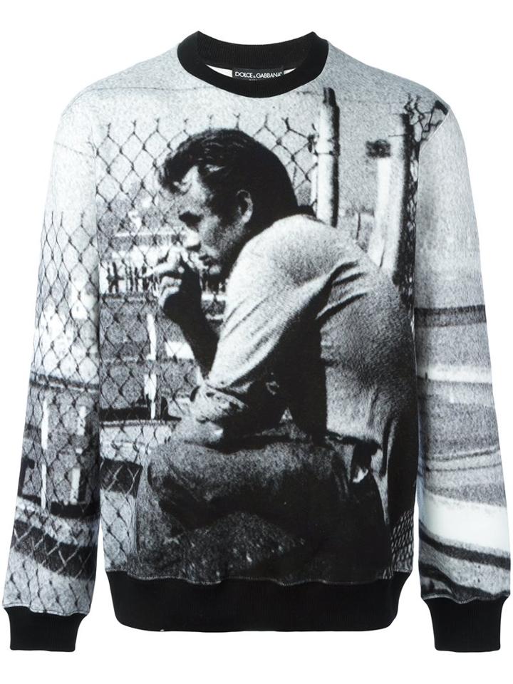 Dolce & Gabbana James Dean Print Sweathsirt