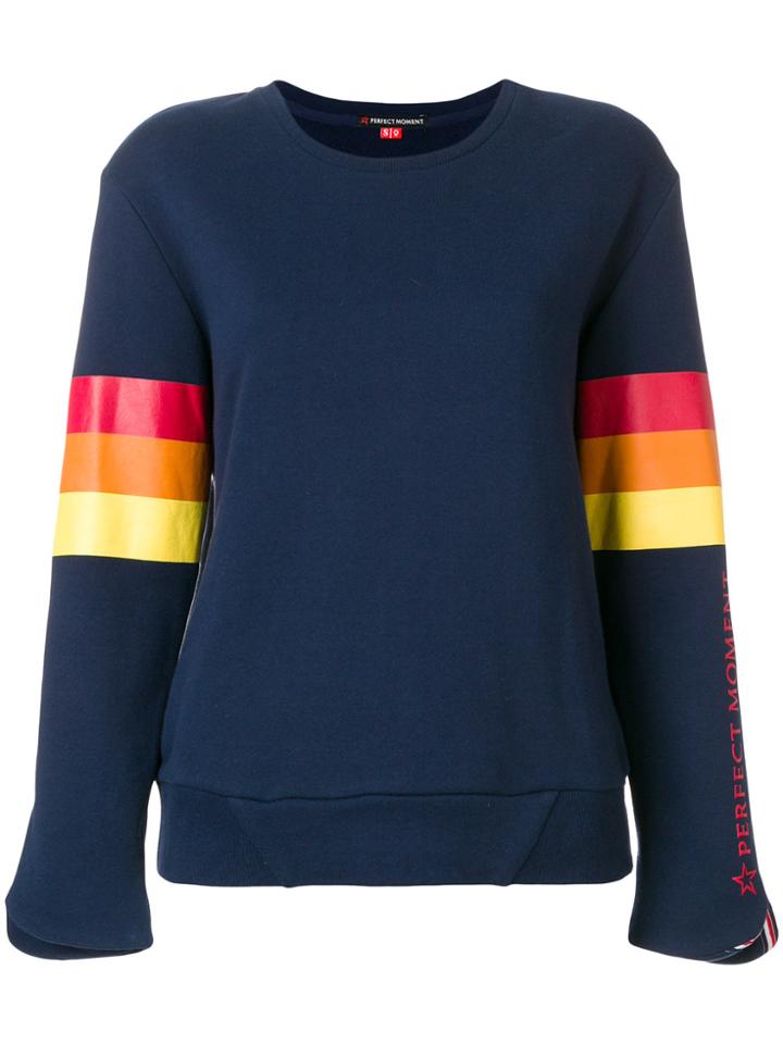 Perfect Moment Rainbow Sweatshirt - Blue