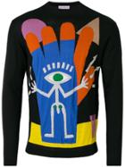 Walter Van Beirendonck Intarsia Knit Jumper - Black