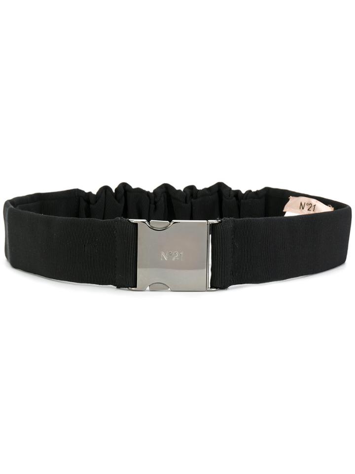 No21 Contrast Belt - Black