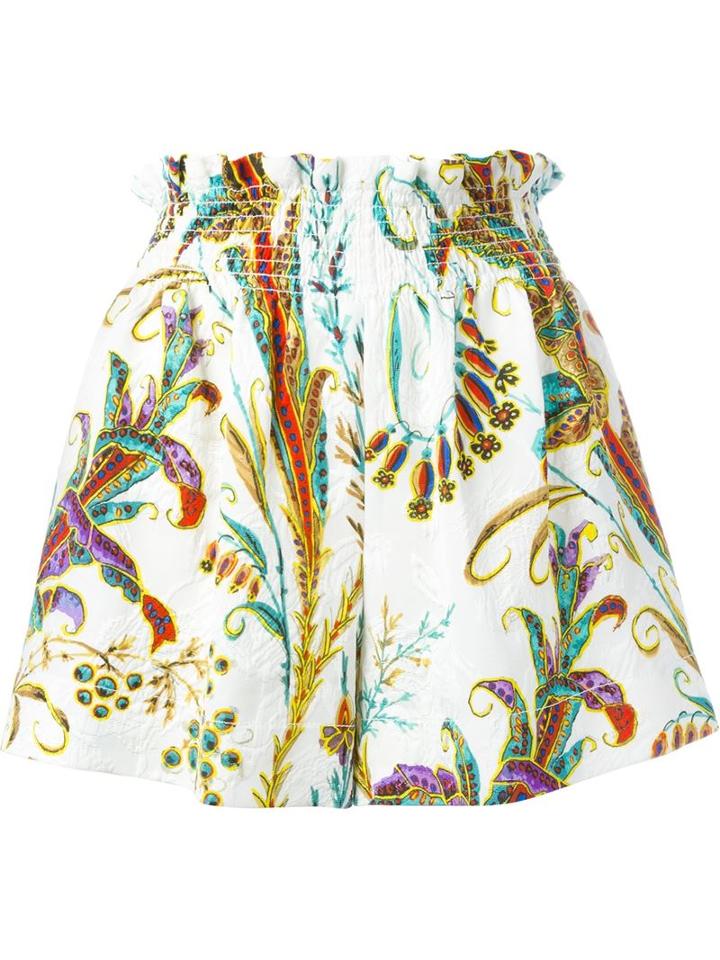 Philosophy Di Lorenzo Serafini Printed Brocade Shorts