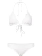 Marysia 'broadway Triangle Top & Brief Bottom' Bikini - White