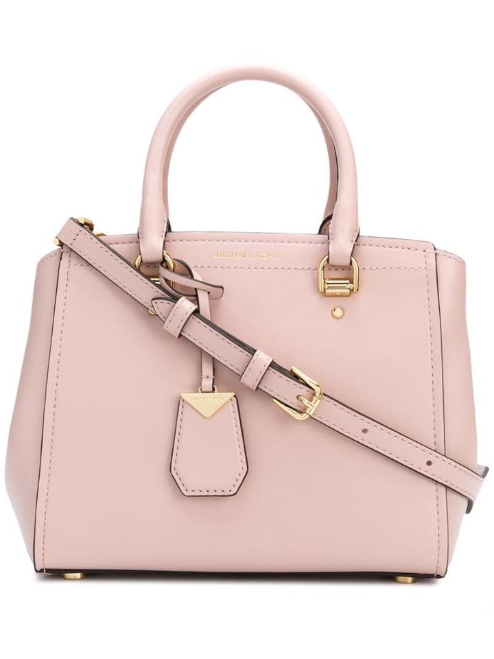 Michael Michael Kors Benning Medium Satchel - Pink