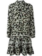 Sonia By Sonia Rykiel Drop Waist Shirt Dress, Women's, Size: 38, Black, Polyester/spandex/elastane