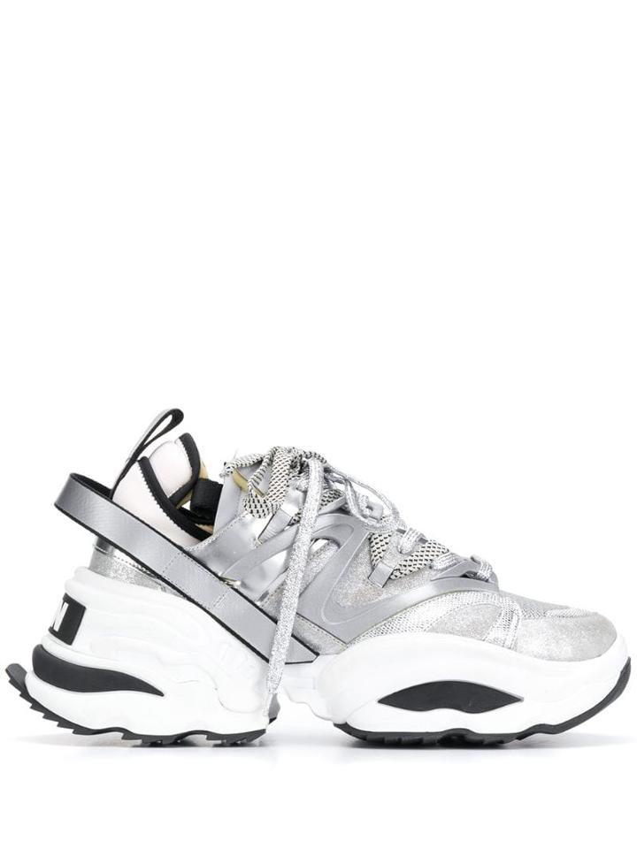 Dsquared2 Backyard Punk The Giant Sneakers - Grey
