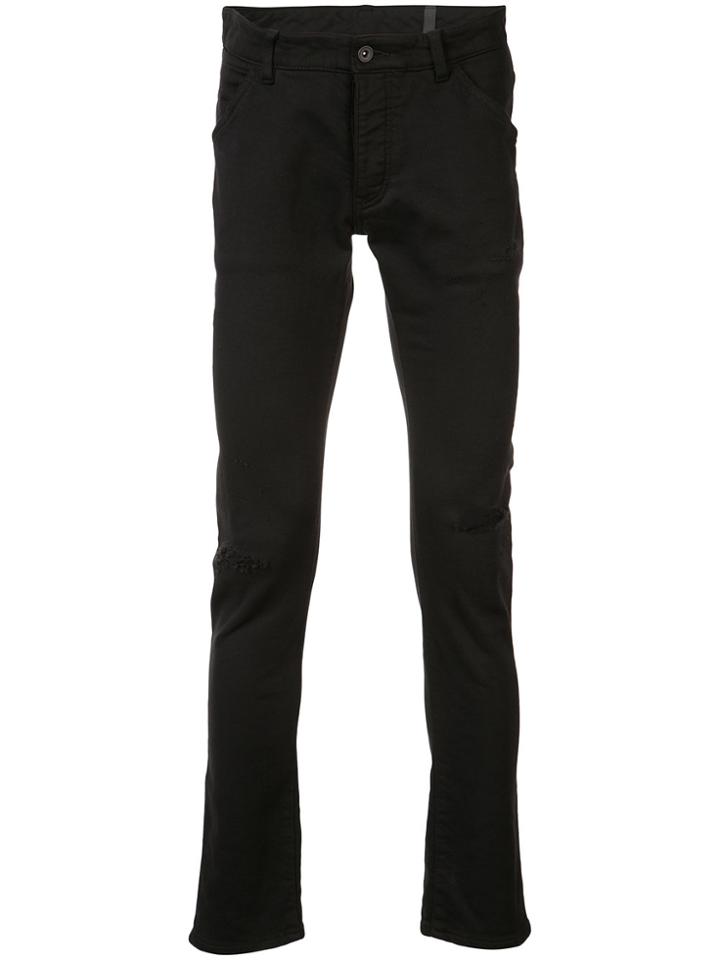 Attachment Skinny Trousers - Black