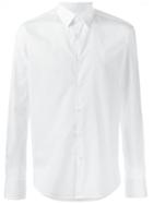 Fendi Classic Shirt, Men's, Size: 41, White, Cotton/spandex/elastane