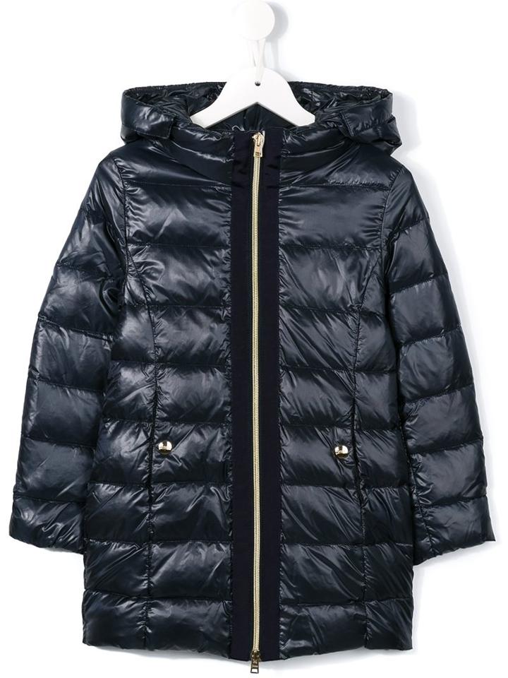 Herno Kids Padded Coat, Girl's, Size: 6 Yrs, Blue