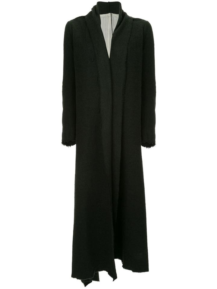 Masnada Draped Front Cropped Jacket - Black
