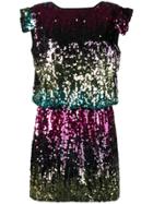 5 Progress Sequined Mini Dress - Pink