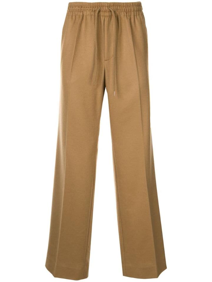Undercover Ruched Waistband Track Pants - Brown