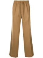 Undercover Ruched Waistband Track Pants - Brown