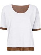 Roberto Collina Layered T-shirt - White