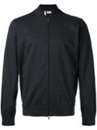 Brioni Light Bomber Jacket, Men's, Size: Xl, Grey, Cotton/spandex/elastane