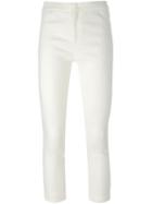 Isabel Marant Slim Trousers, Women's, Size: 40, Nude/neutrals, Linen/flax/cotton/spandex/elastane