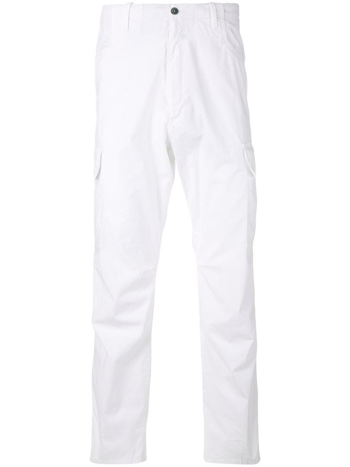 Pt01 - Loose Fit Pants - Men - Cotton/spandex/elastane - 46, White, Cotton/spandex/elastane