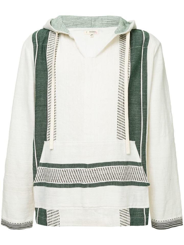 Lemlem Rada Striped Hoodie - Neutrals