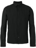 Devoa Slim-fit Shirt, Men's, Size: 3, Black, Japanese Paper/cotton