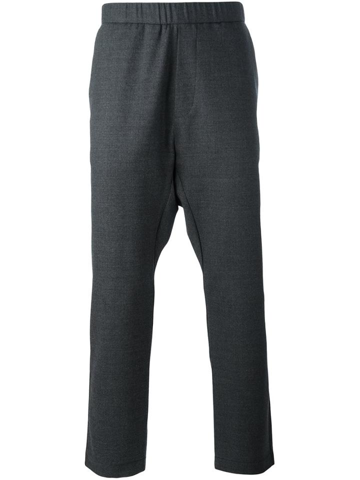 Barena Elastic Waistband Cropped Trousers