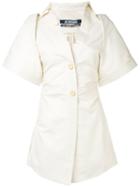Jacquemus - Buttoned Mini Dress - Women - Cotton - 38, Nude/neutrals, Cotton
