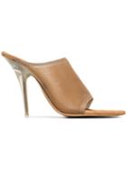 Yeezy 110 Knitted High Heel Mules - Nude & Neutrals