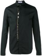 J.w.anderson Studded Detail Shirt, Men's, Size: 44, Black, Cotton