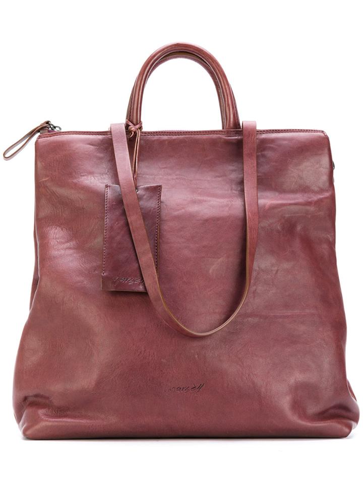 Marsèll Multiple Straps Shoulder Bag - Brown