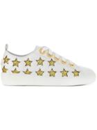 No21 Hardware Star Embellished Sneakers - White