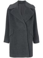 Tagliatore Boxy-fit Coat - Grey