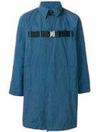 Études 'mack' Oversized Coat, Men's, Size: 50, Blue, Cotton/nylon